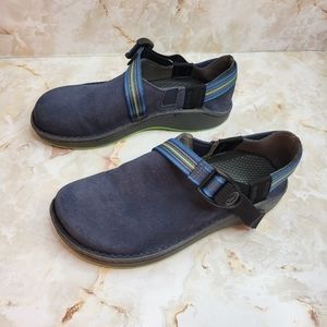 Chaco Pedshed Ecothread Blue Shoes Big Kids Size 5